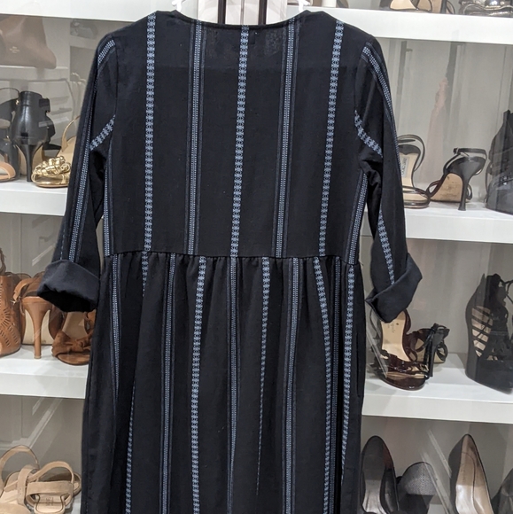 Linen black dress - Picture 4 of 5